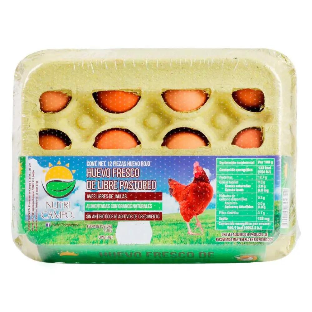 Huevo Nutricampo Rojo 12 Piezas