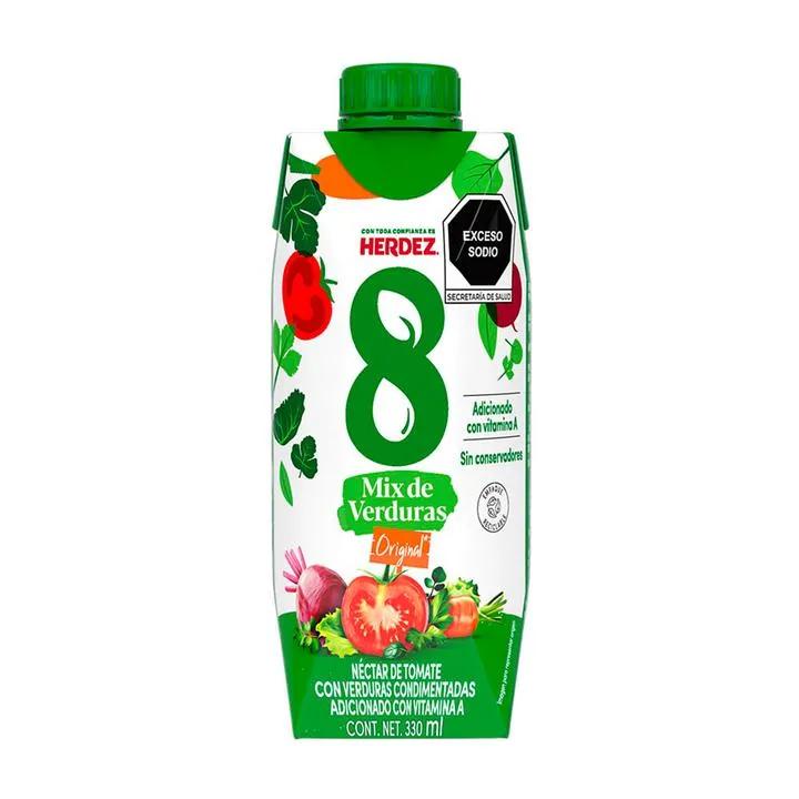 Néctar 8 Verduras Original Tetra Brik 330 ml