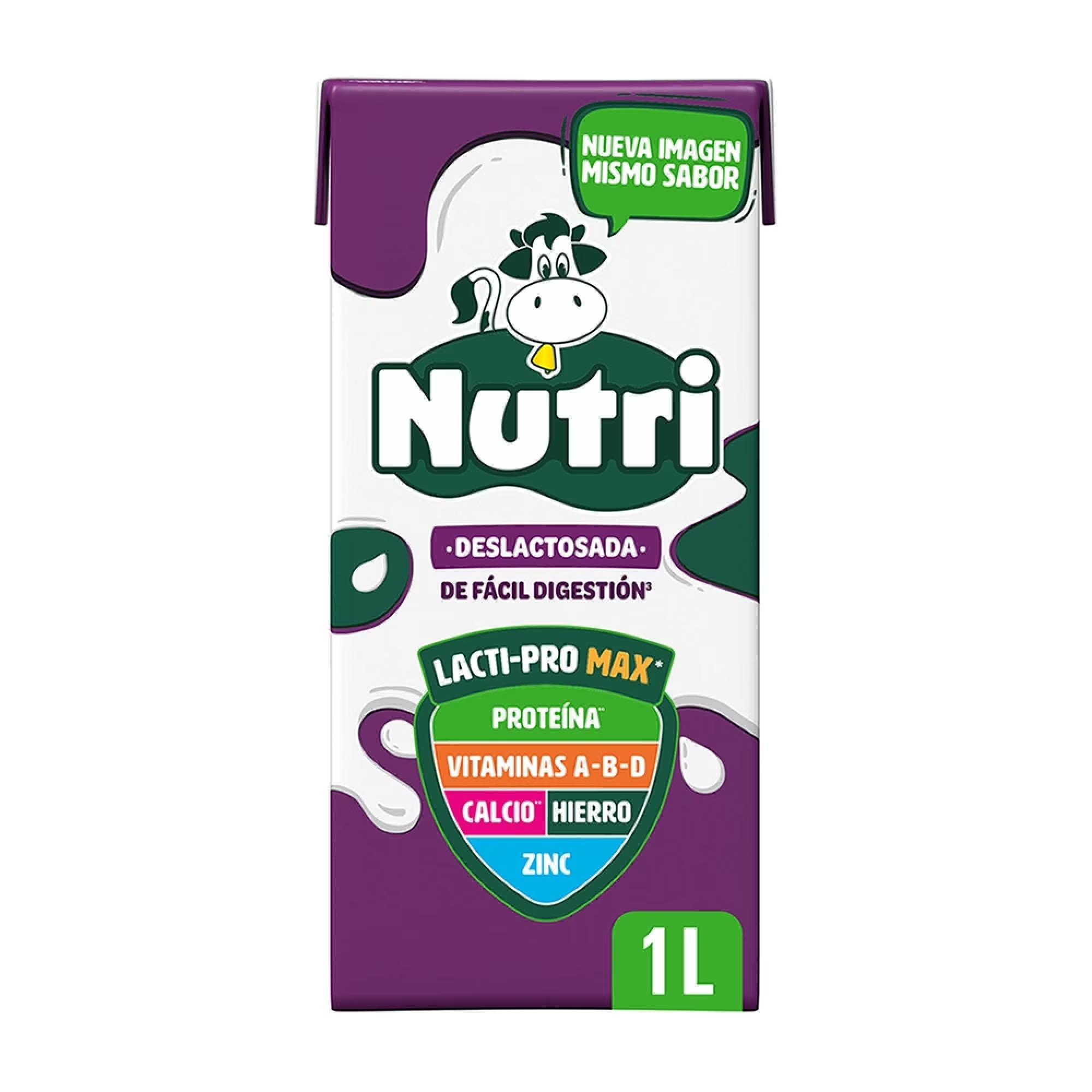 Leche Deslactosada Nutri Lacti-Pro Max 1 L