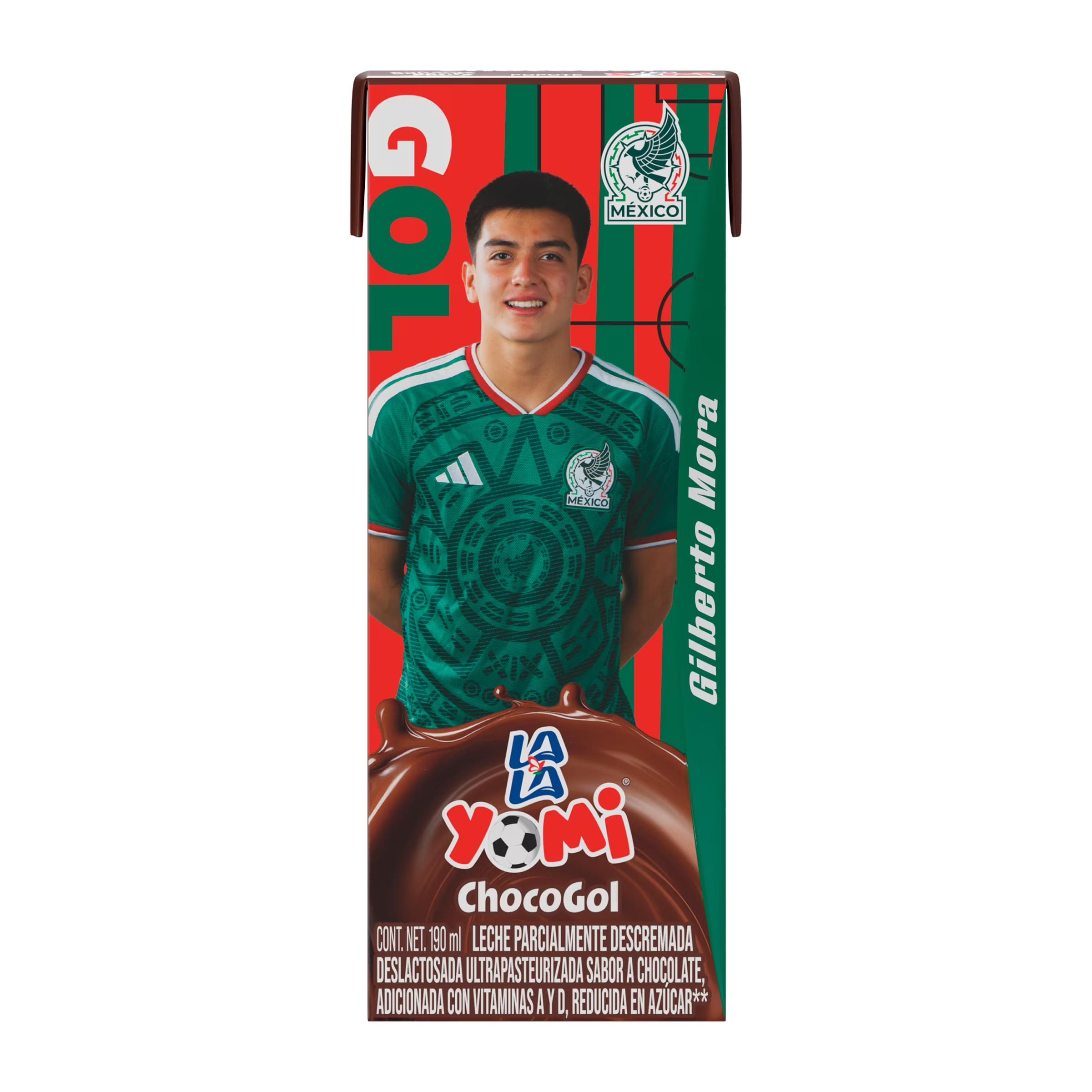 Leche Uht Deslactosada Sabor Chocolate Chocogol 190 Ml.
