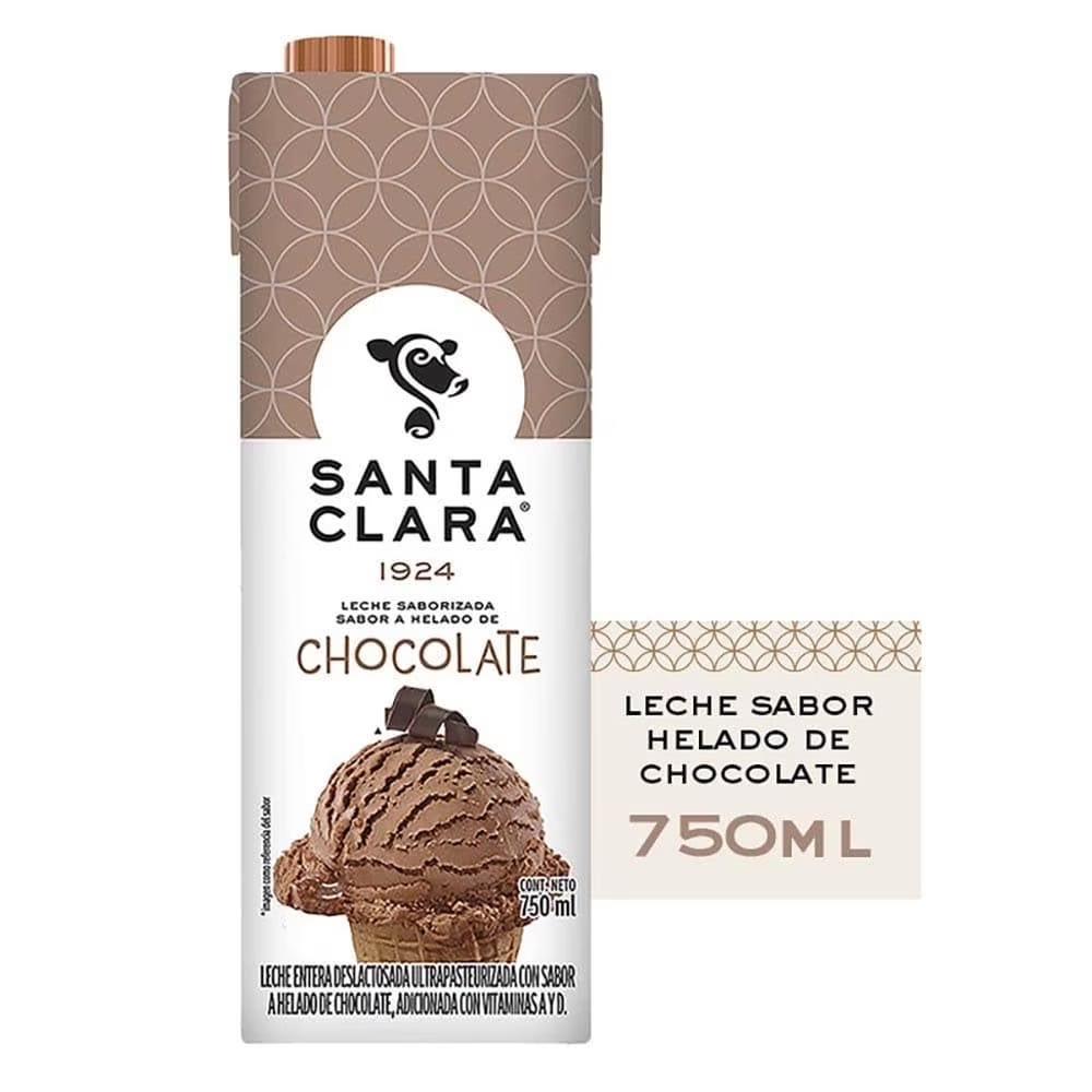 Leche sabor helado de chocolate 750 ml