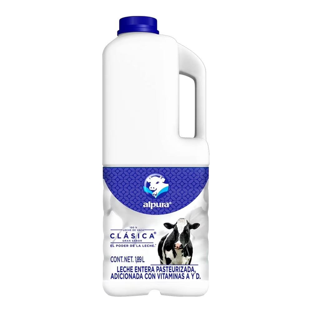 Leche Fresca Entera Botella 1.89 lt