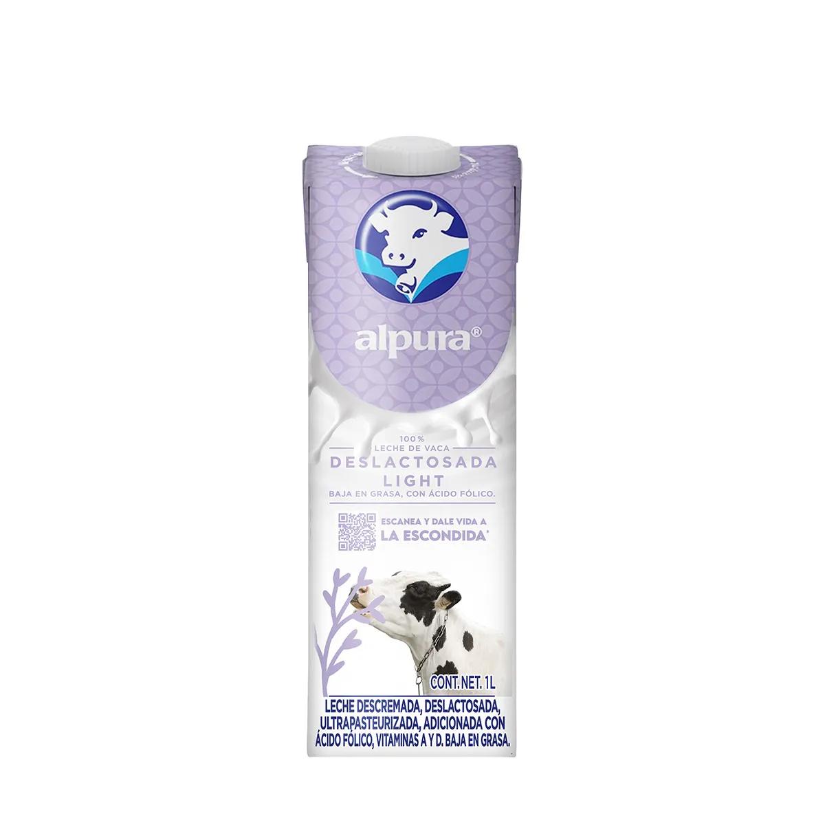 Leche Alpura Deslactosada Light 1L