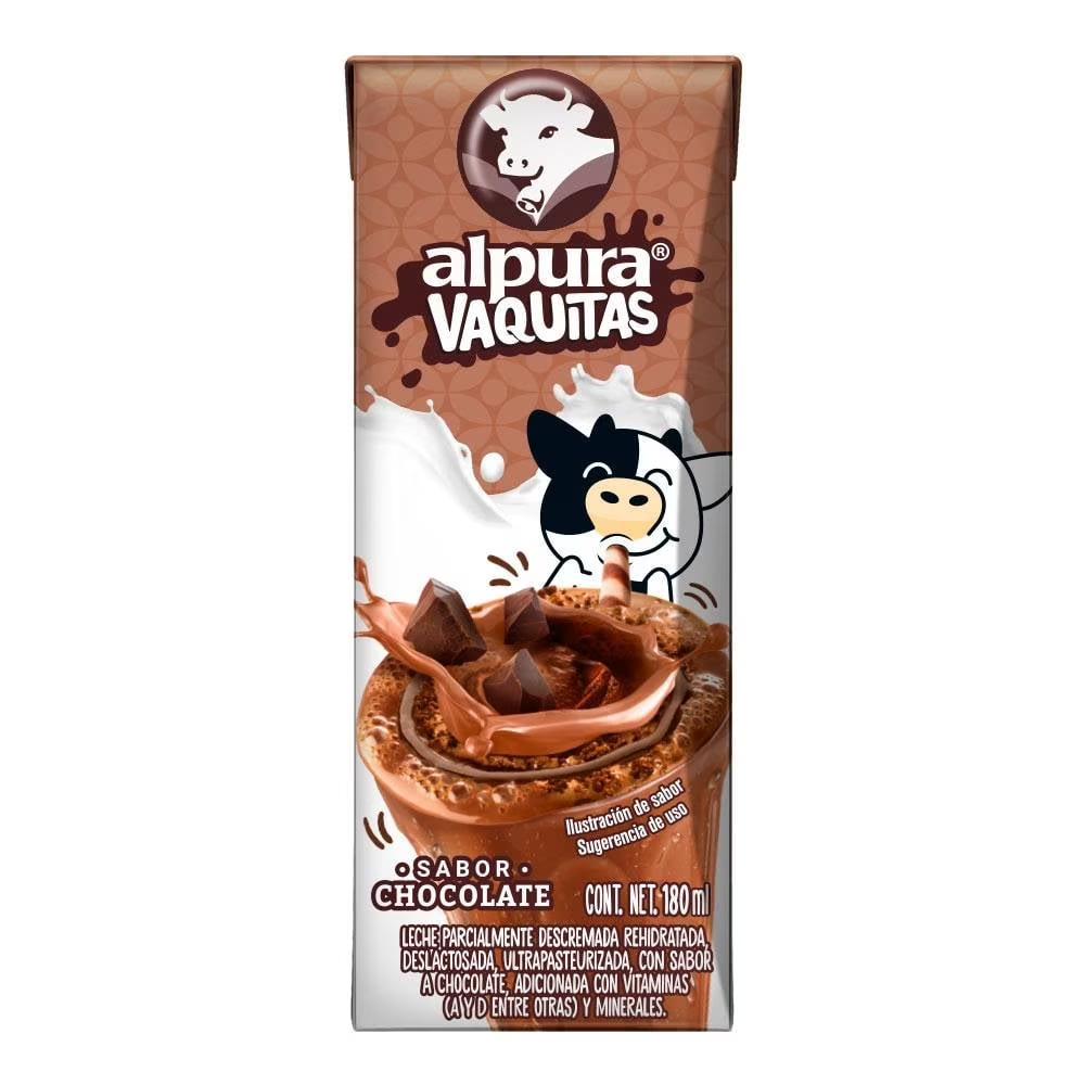 Leche saborizada Alpura Vaquitas chocolate 180 ml