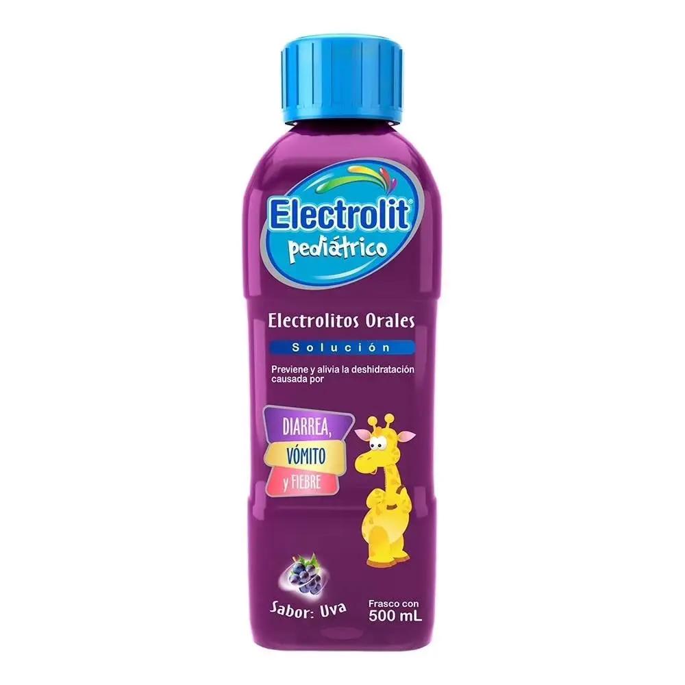 Electrolit Pediátrico Solución Oral Sabor Uva 500ml
