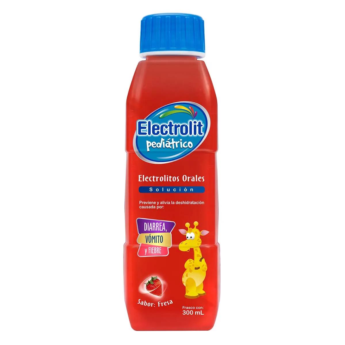os Orales Solución Pediátrica Electrolit Pediátrico Sabor Fresa 300ml