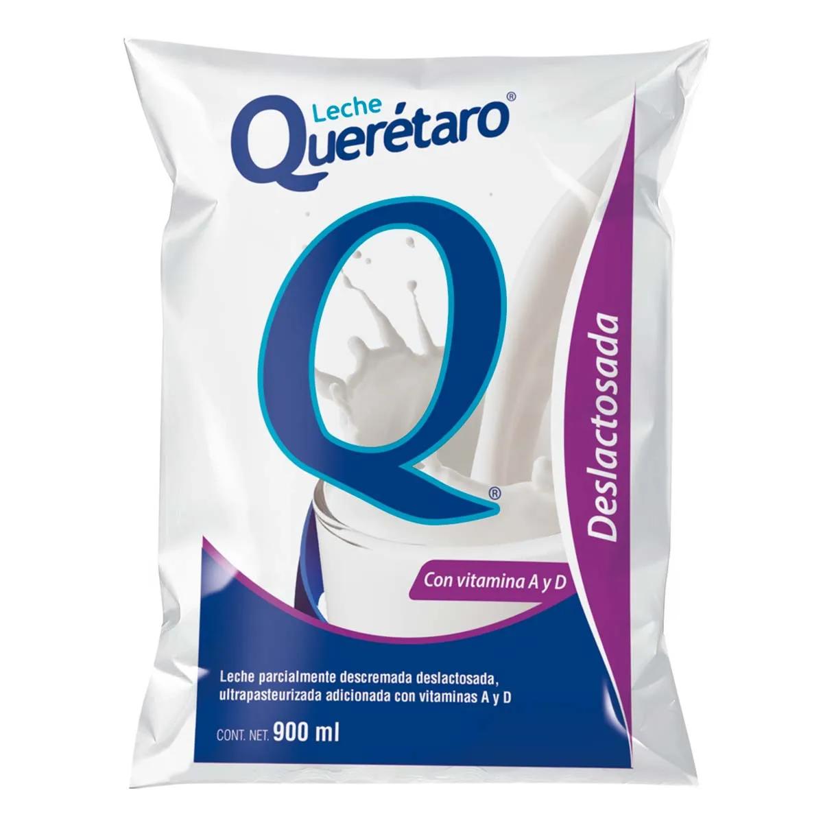 Leche Querétaro Deslactosada 900mL