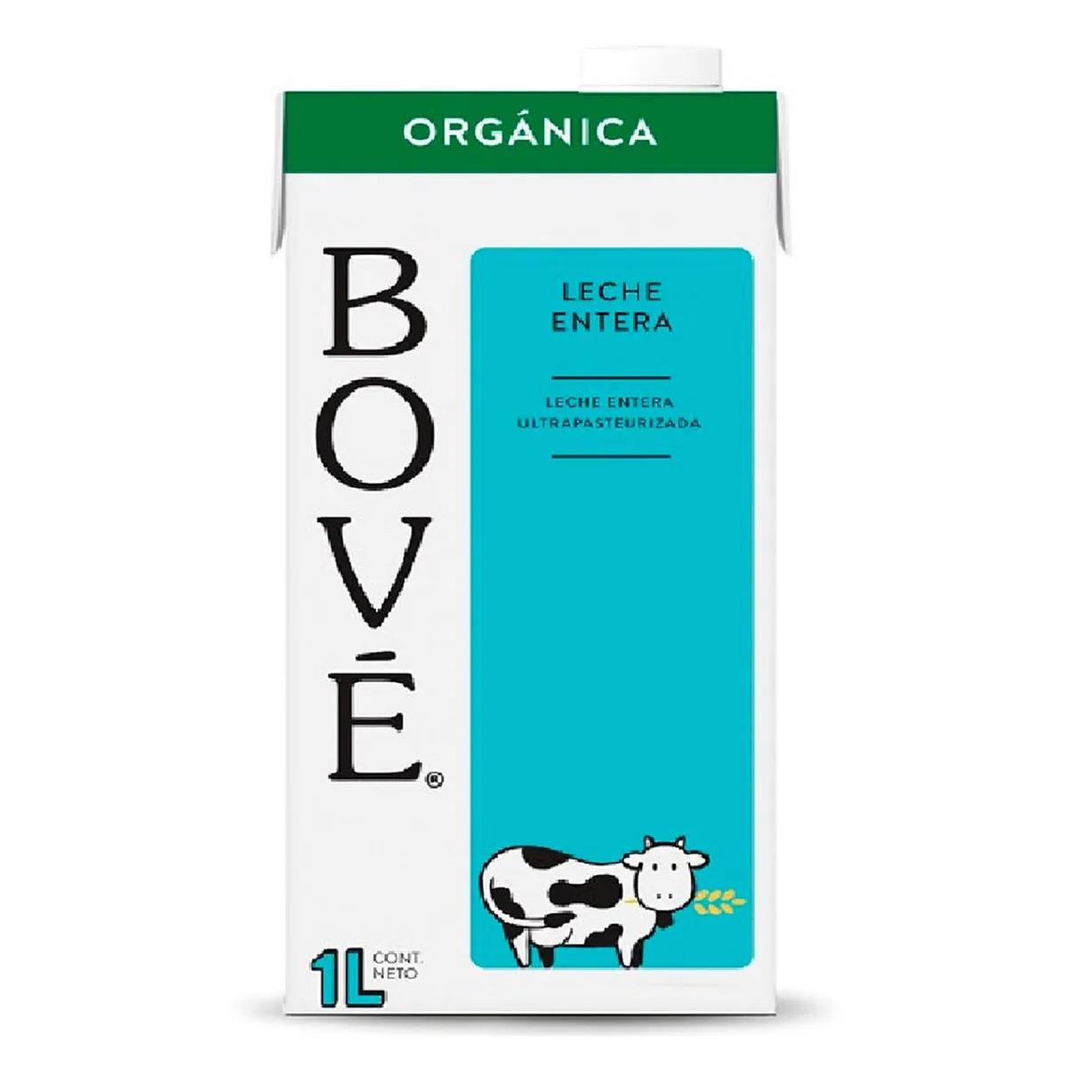 Leche Orgánica Entera Bove