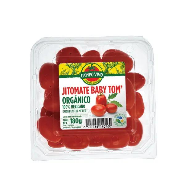 Jitomate Baby Tom Clamshell 180 grs