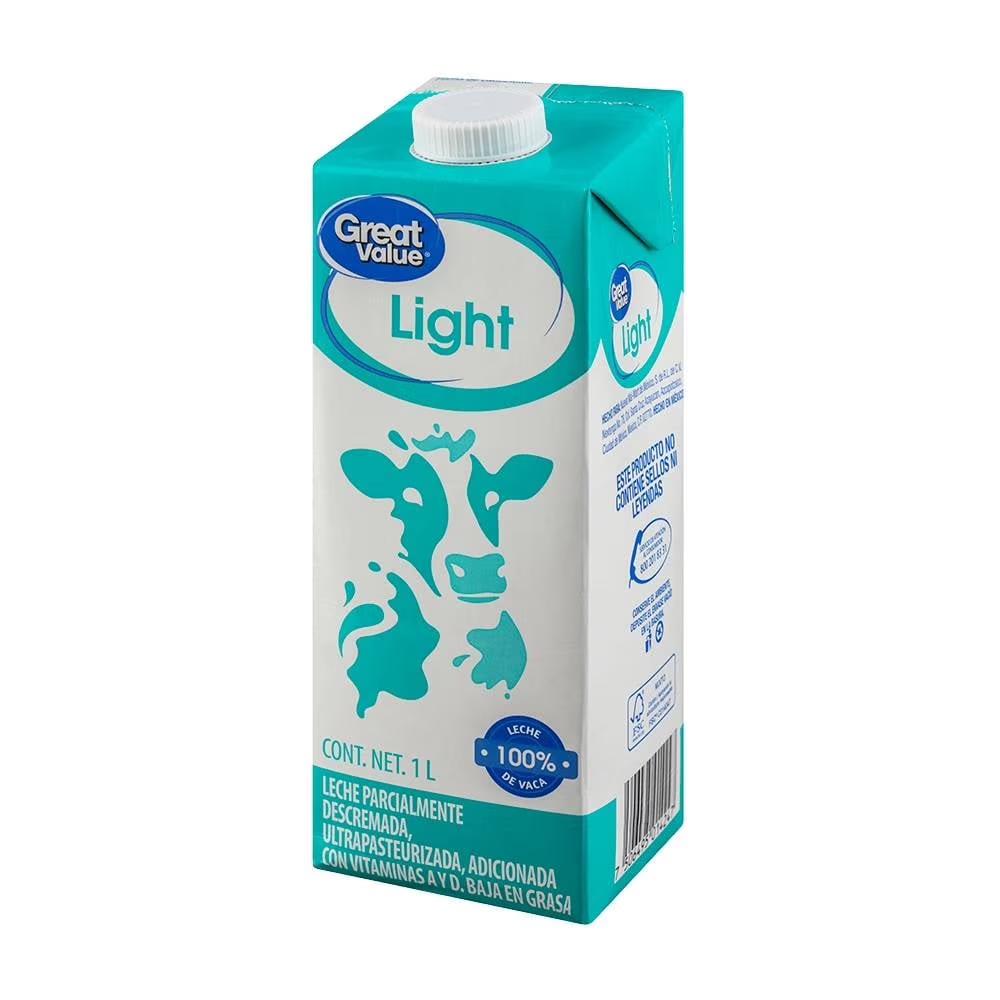 Leche descremada light 1 l