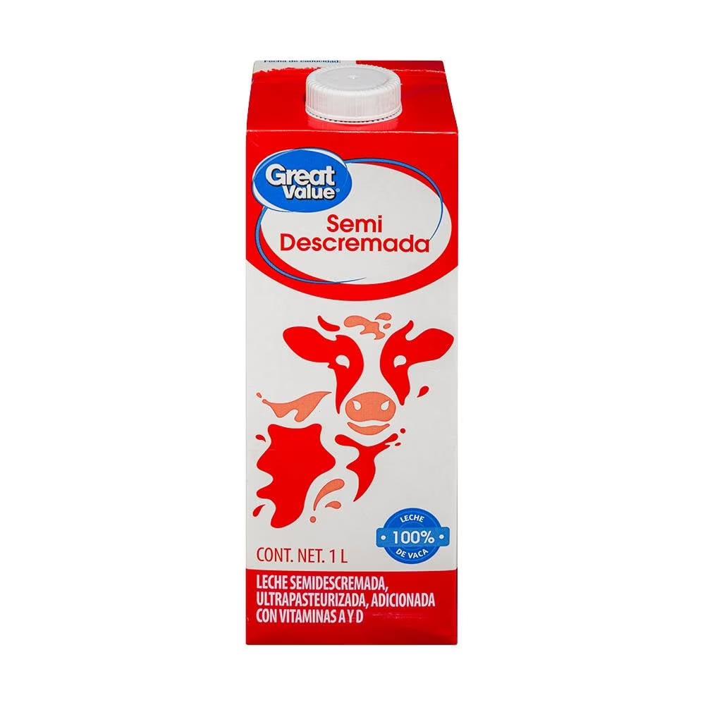 Leche semidescremada 1 l